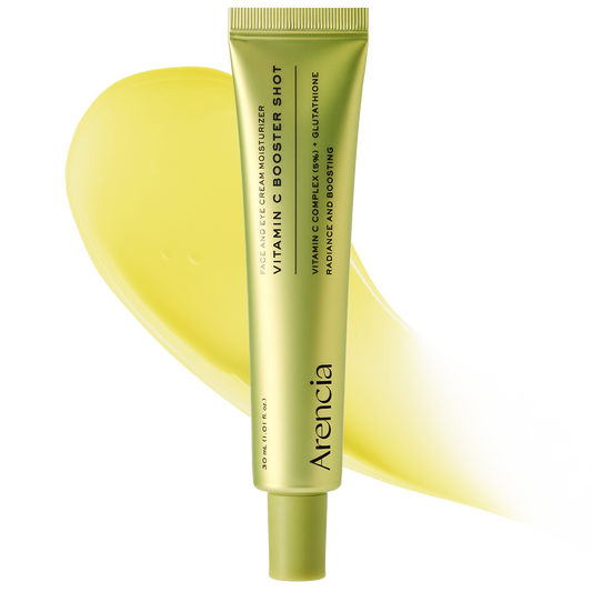 Arencia Vitamin C Booster Shot, Pure Vitamin C + Glutathione for Bright, Healthy Skin Glow