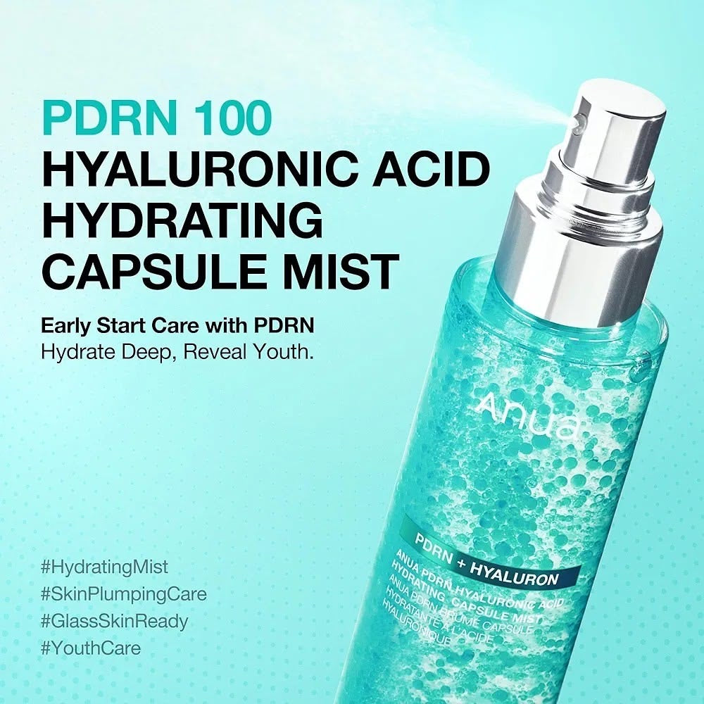 ANUA PDRN + Hyaluronic Acid Capsule 100 Serum Mist