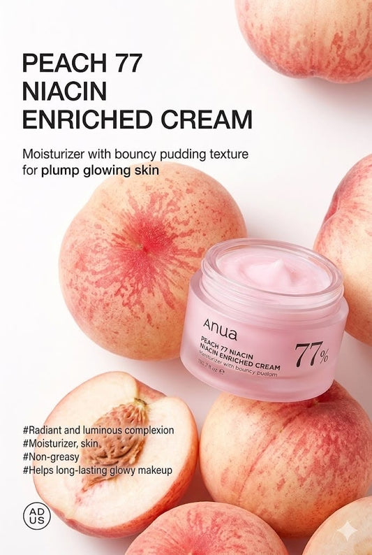 ANUA Peach 77 Niacin Enriched Cream (50ml)