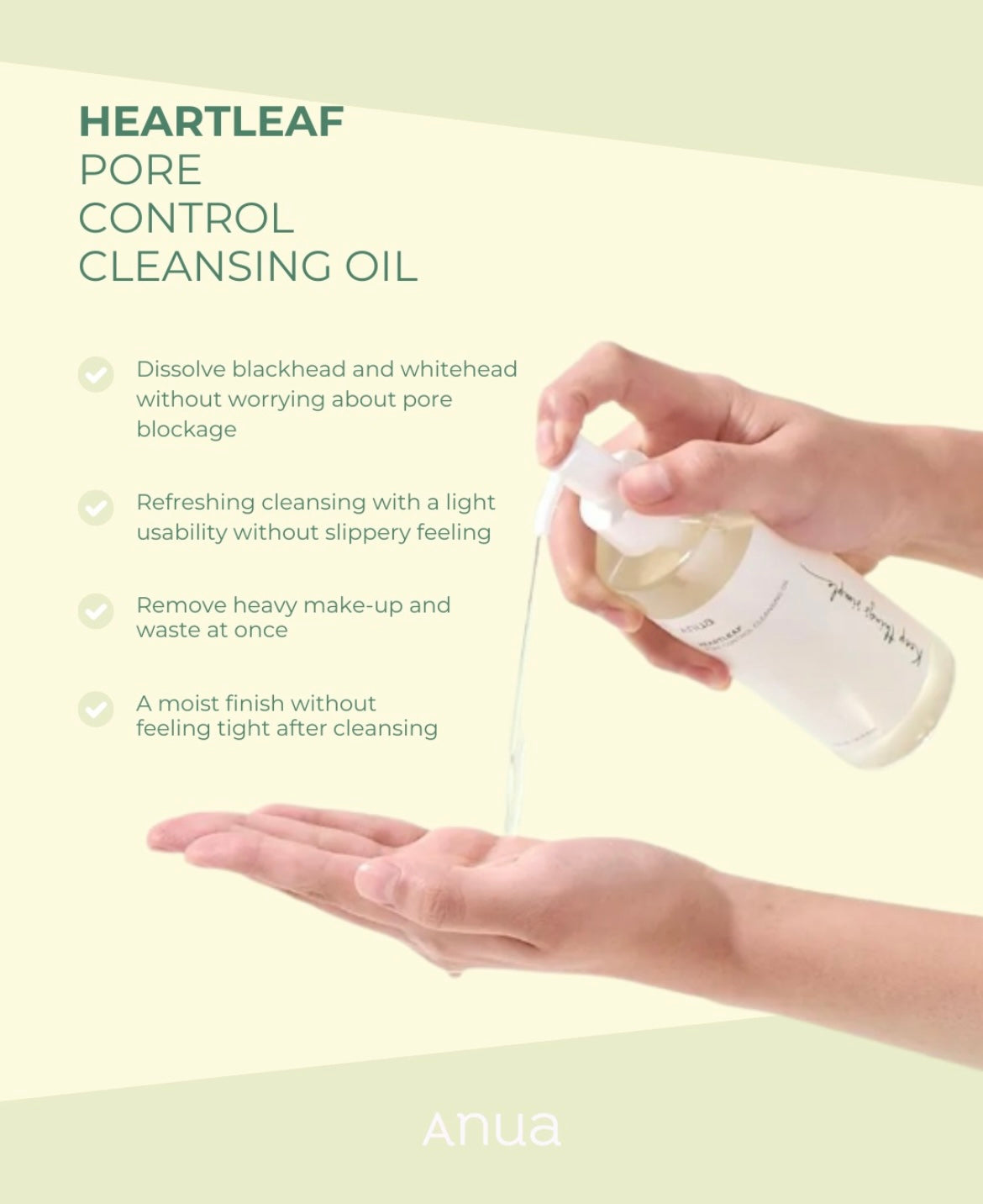 ANUA Heartleaf Cleansing Oil