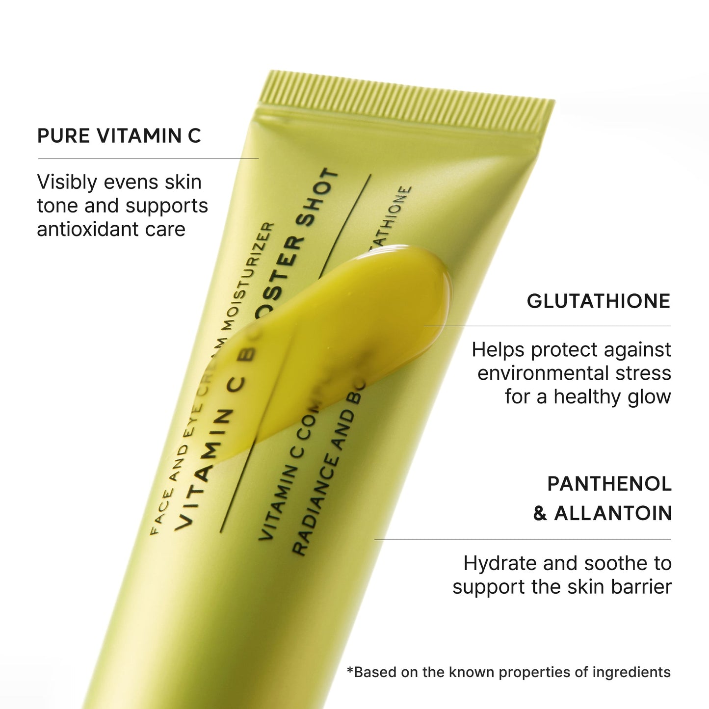 Arencia Vitamin C Booster Shot, Pure Vitamin C + Glutathione for Bright, Healthy Skin Glow