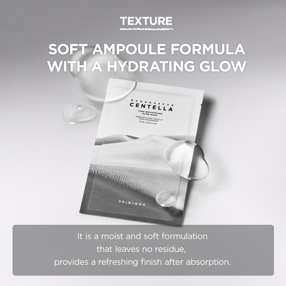 [Skin 1004 ]Tone Brightening Glow Mask