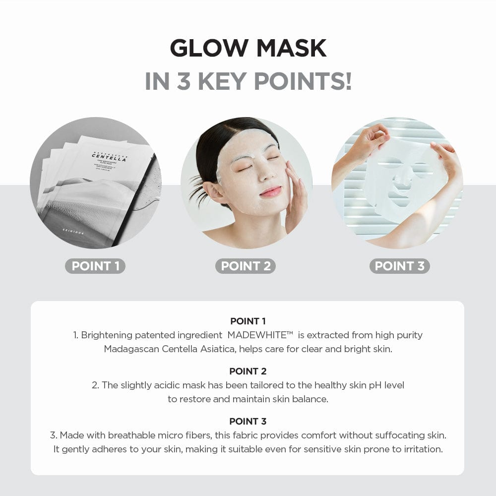 [Skin 1004 ]Tone Brightening Glow Mask