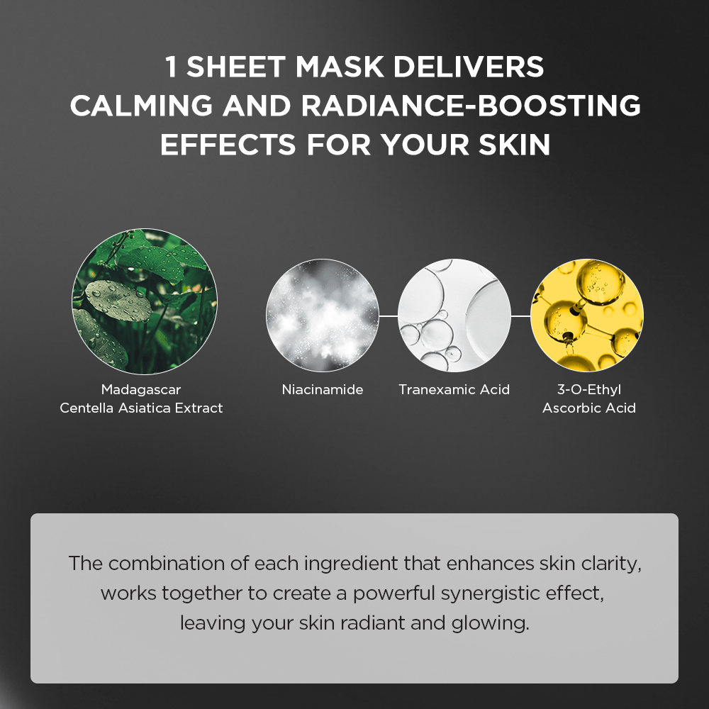 [Skin 1004 ]Tone Brightening Glow Mask