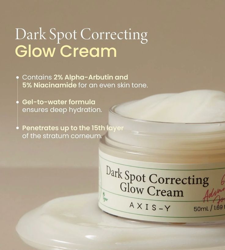 AXIS-Y] Dark Spot Correcting Glow Cream 50ml