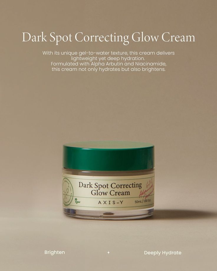 AXIS-Y] Dark Spot Correcting Glow Cream 50ml